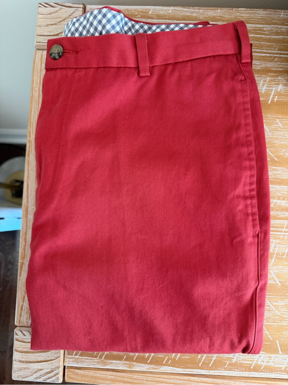 Onward Reserve Men's Red 5-Pocket Chino Pants Size 32x32